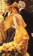 James Tissot London Visitors oil painting reproduction